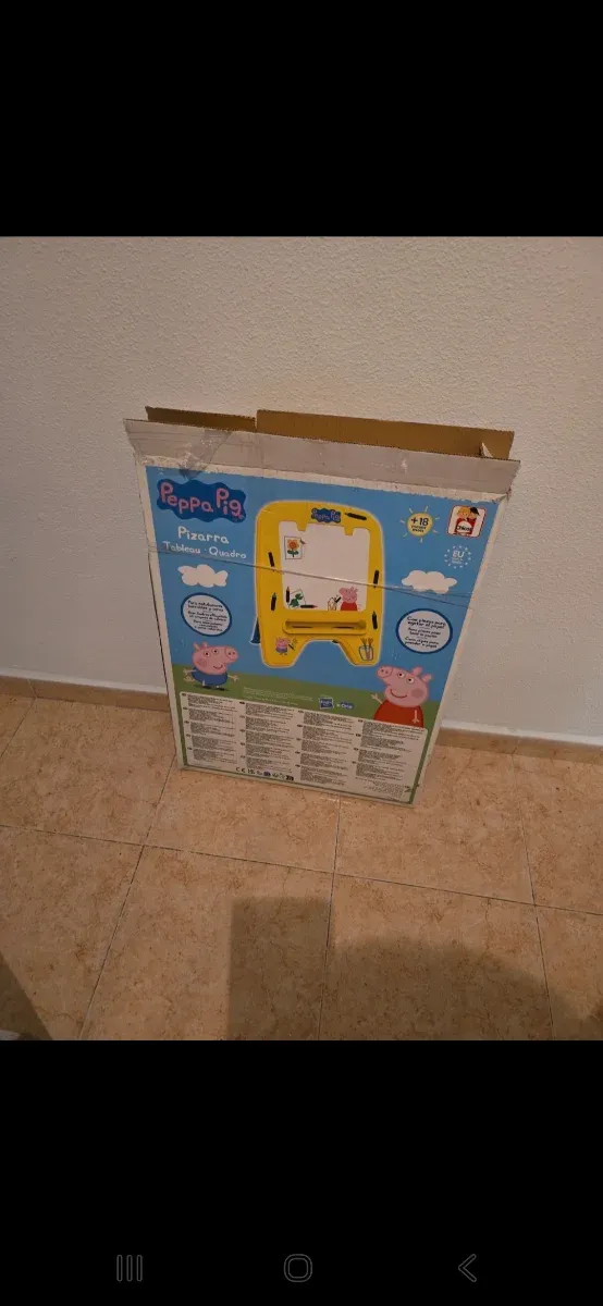 Pizarra Peppa Pig para niños