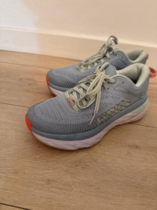 Zapatillas Hoka Running Azul y Naranja