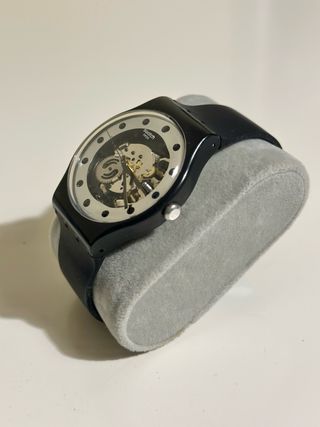 Reloj Swatch Transparente Negro