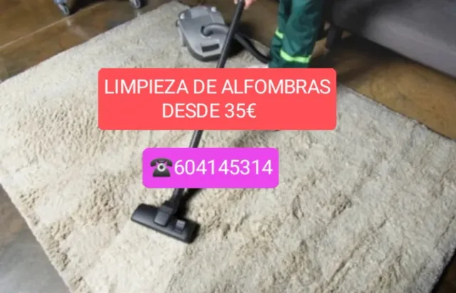 LIMPIEZA DE ALFOMBRAS