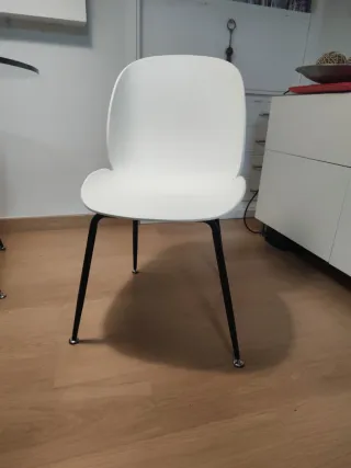 4 Sillas Diseño Policarbonato Transparentes