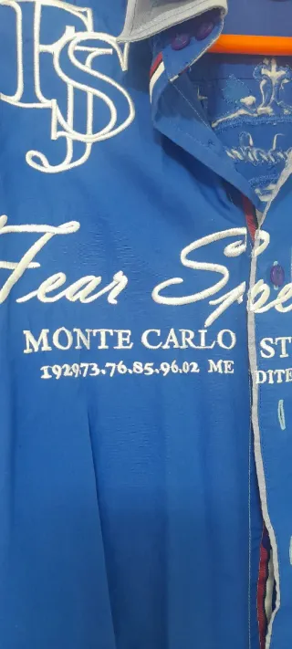 Camisa F&J Hombre Talla M Azul