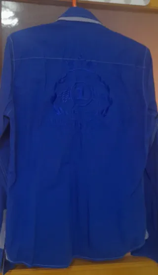 Camisa F&J Hombre Talla M Azul