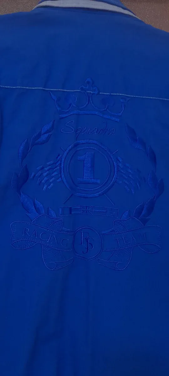 Camisa F&J Hombre Talla M Azul