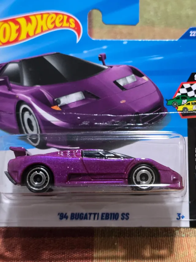 Hot Wheels '94 Bugatti EB110 SS Viola