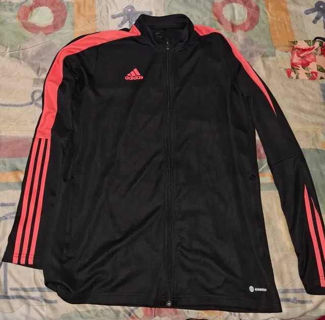 Chándal Adidas Negro y Rosa
