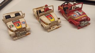 5 Carrocerias sts Scalextric 4x4 Exin