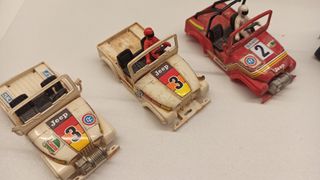 5 Carrocerias sts Scalextric 4x4 Exin