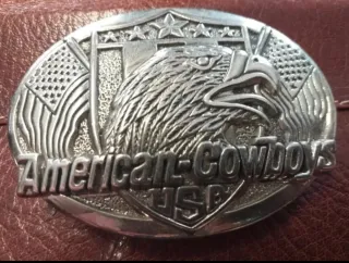 Fivela "American Cowboys"