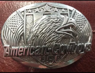 Fivela "American Cowboys"