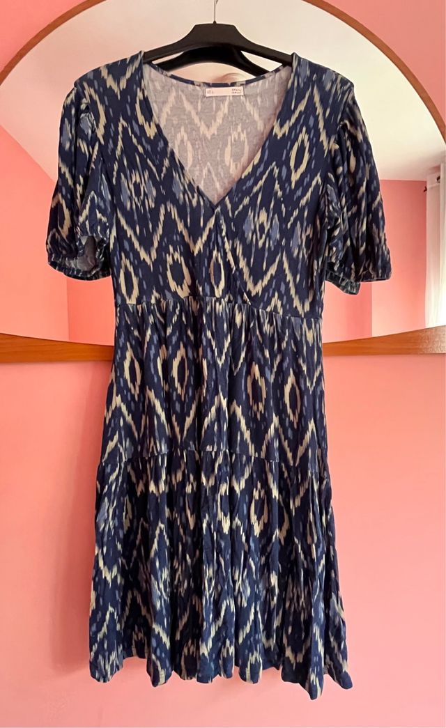 Vestido Sfera estampado talla L