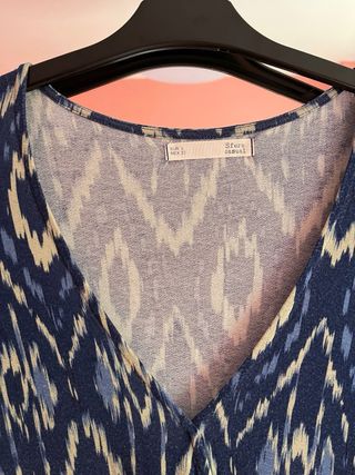 Vestido Sfera estampado talla L