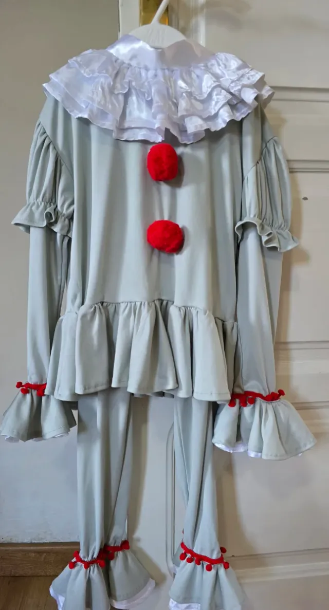 Disfraz Infantil Payaso Siniestro Talla 7-9