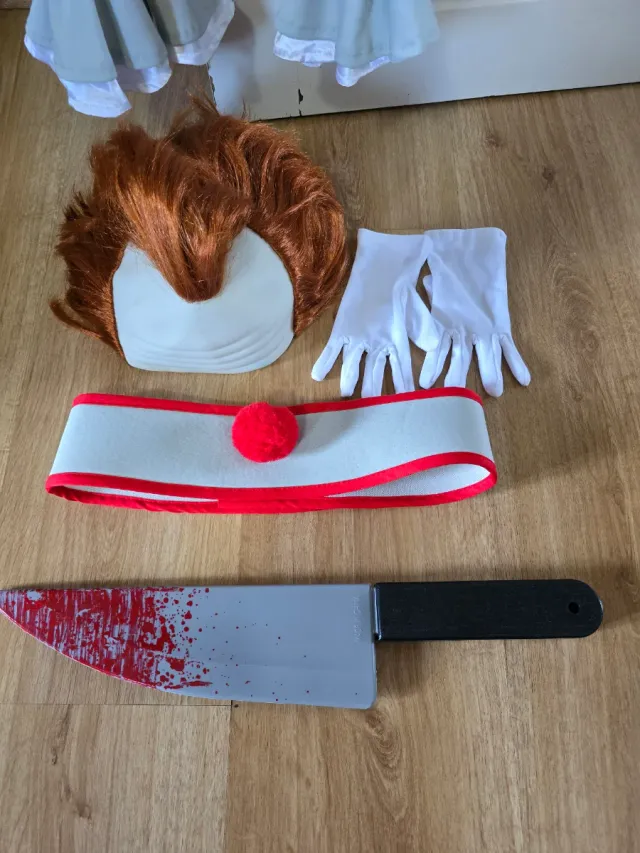 Disfraz Infantil Payaso Siniestro Talla 7-9