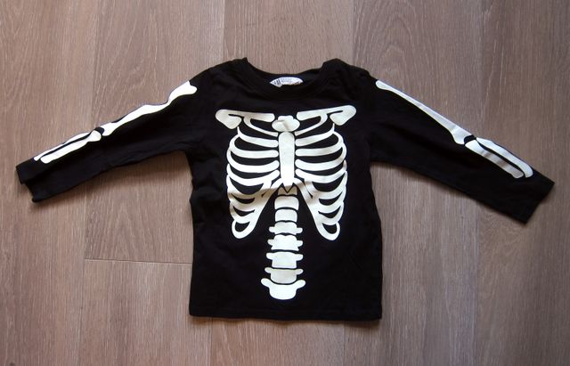 Pijama de esqueleto niño H&M
