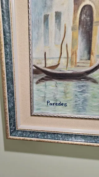 Cuadro Óleo Original Paredes