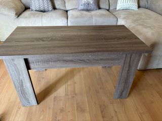 mesa, sillas, mesa café, sofa chaiselongue, mueble