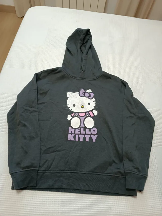 Sudadera Hello Kitty Gris