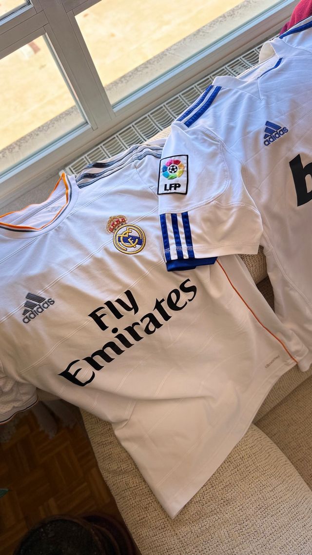 Lote 2 Camisetas Real Madrid Adidas Originales