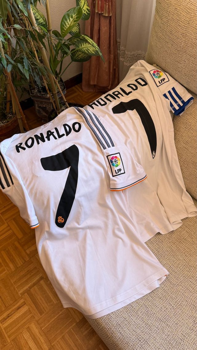 Lote 2 Camisetas Real Madrid Adidas Originales