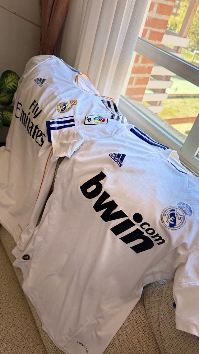 Lote 2 Camisetas Real Madrid Adidas Originales