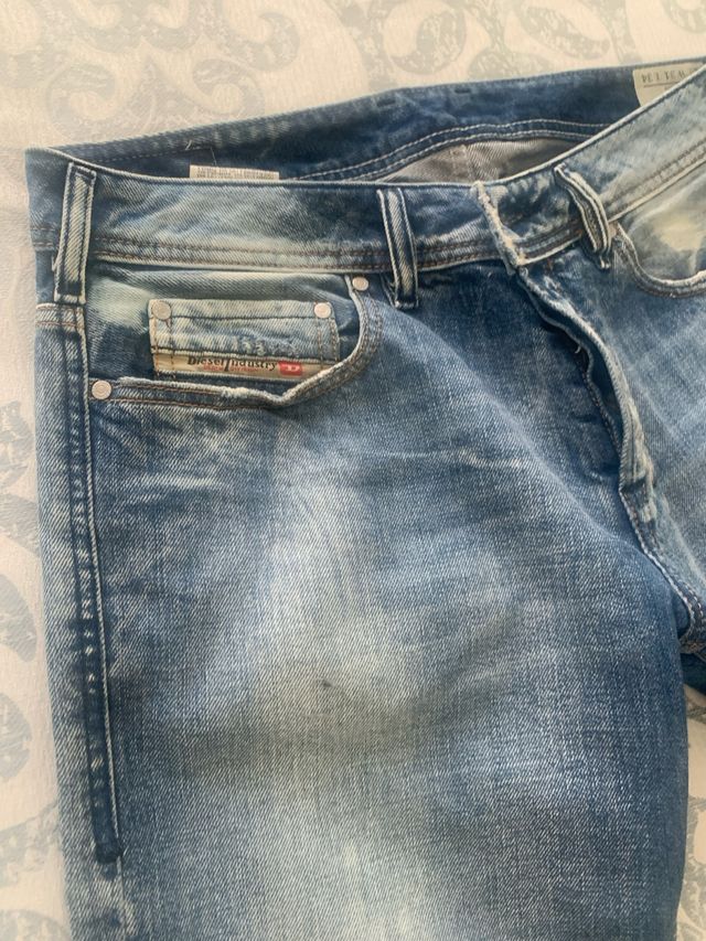 Pantalón vaquero DIESEL Zatiny azul T.32x32