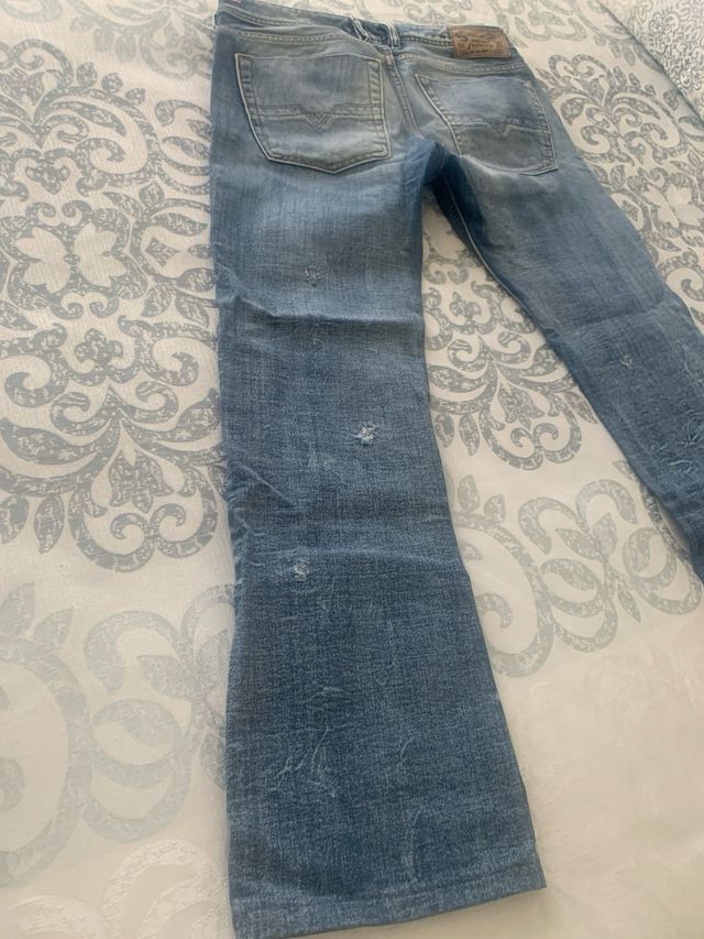 Pantalón vaquero DIESEL Zatiny azul T.32x32