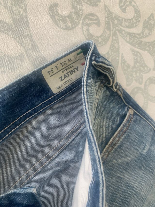 Pantalón vaquero DIESEL Zatiny azul T.32x32