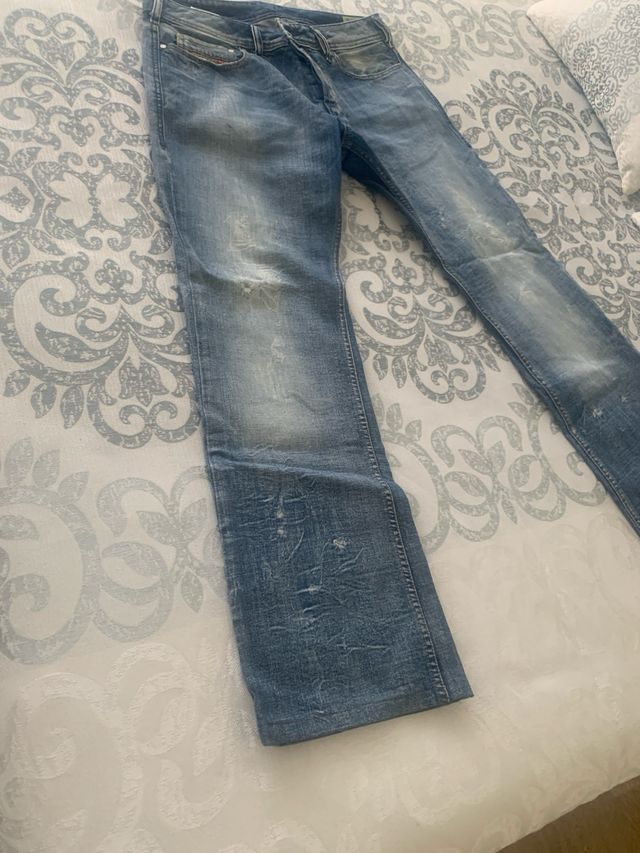 Pantalón vaquero DIESEL Zatiny azul T.32x32