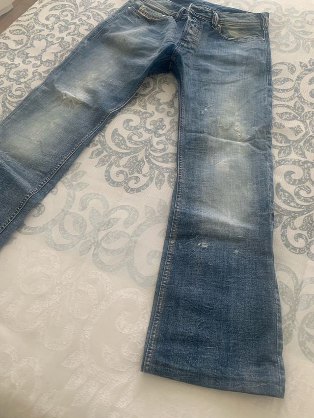 Pantalón vaquero DIESEL Zatiny azul T.32x32