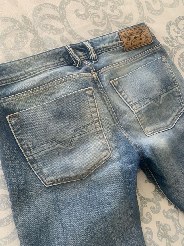 Pantalón vaquero DIESEL Zatiny azul T.32x32