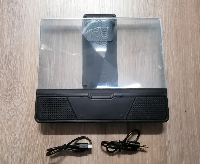 Pantalla Amplificadora con altavoces para Móvil