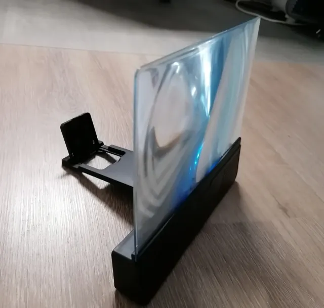 Pantalla Amplificadora con altavoces para Móvil