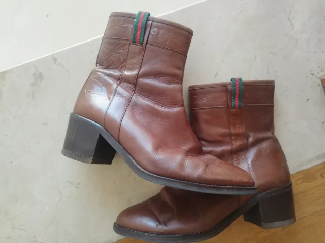 Botas Dansi Botín Campero Marrón Talla 40