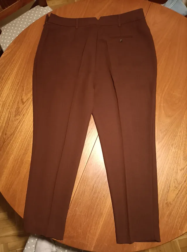 Pantalón Punto Roma Marrón