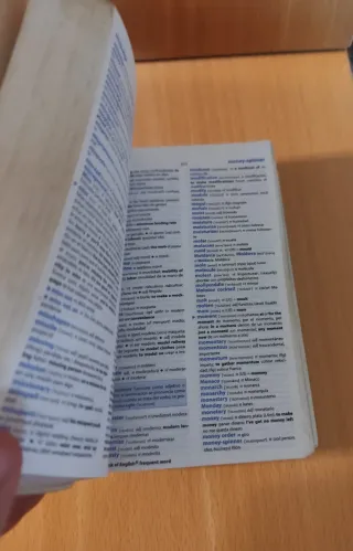 Diccionario de inglés - español / español - inglés