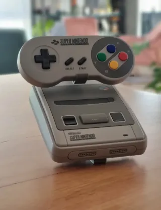 Soporte Expositor SNES Mini Nintendo