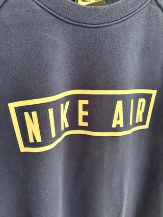 Sudadera Nike Air Azul y Blanca
