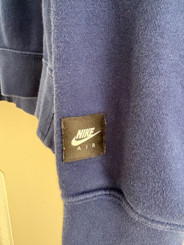 Sudadera Nike Air Azul y Blanca