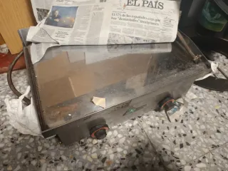 Plancha de gas profesional