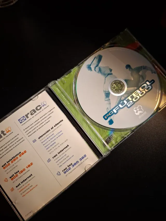 PC Fútbol 2000 Dinamic CD Juego PC