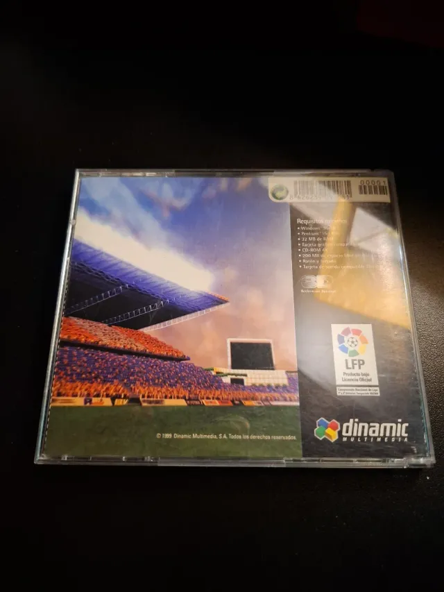 PC Fútbol 2000 Dinamic CD Juego PC