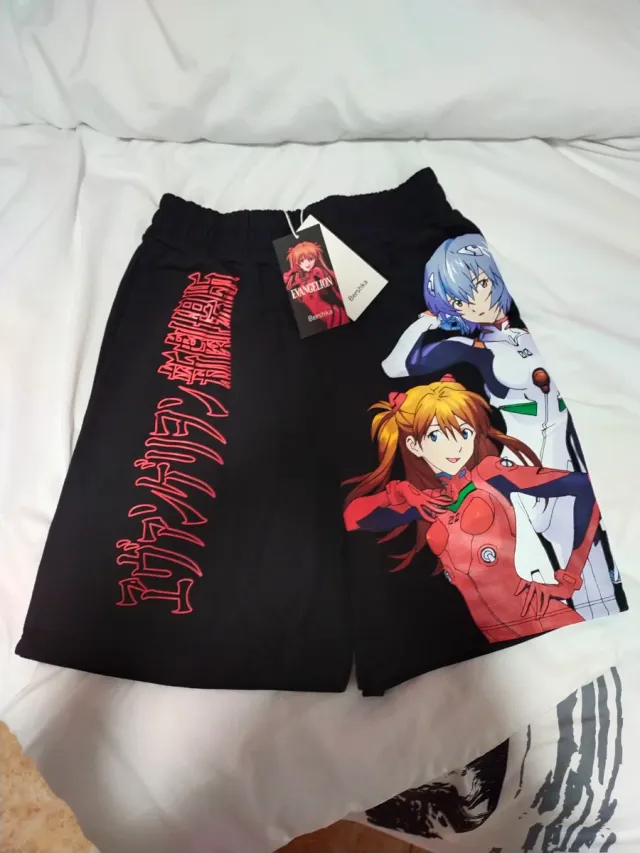 Pantalones cortos Bershka Evangelion