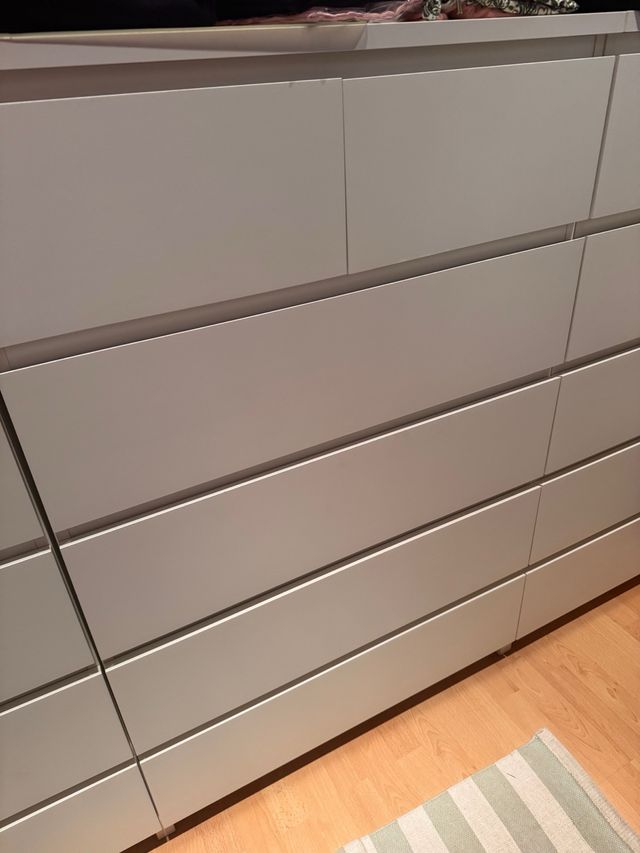 Cómoda Malm Ikea Blanca