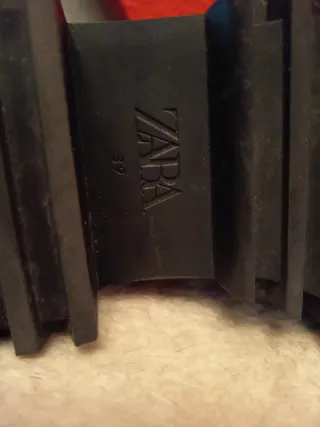 Botas altas negras con plataforma