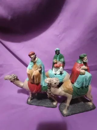 Reyes Magos camello Serrano 22cm