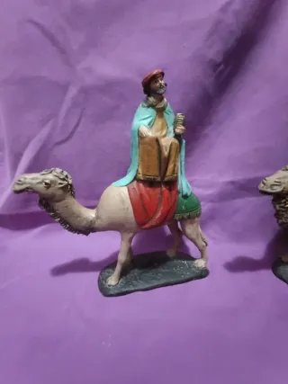 Reyes Magos camello Serrano 22cm