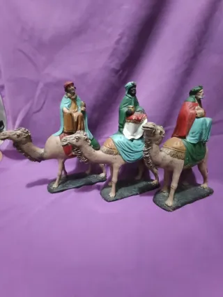 Reyes Magos camello Serrano 22cm