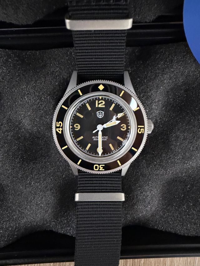 Watchdives Vintage 50-Fathoms NH35 nuevo