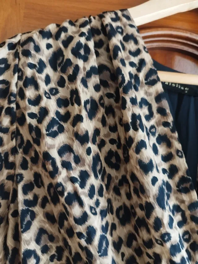 Vestido Maraislise Animal Print Talla S nuevo